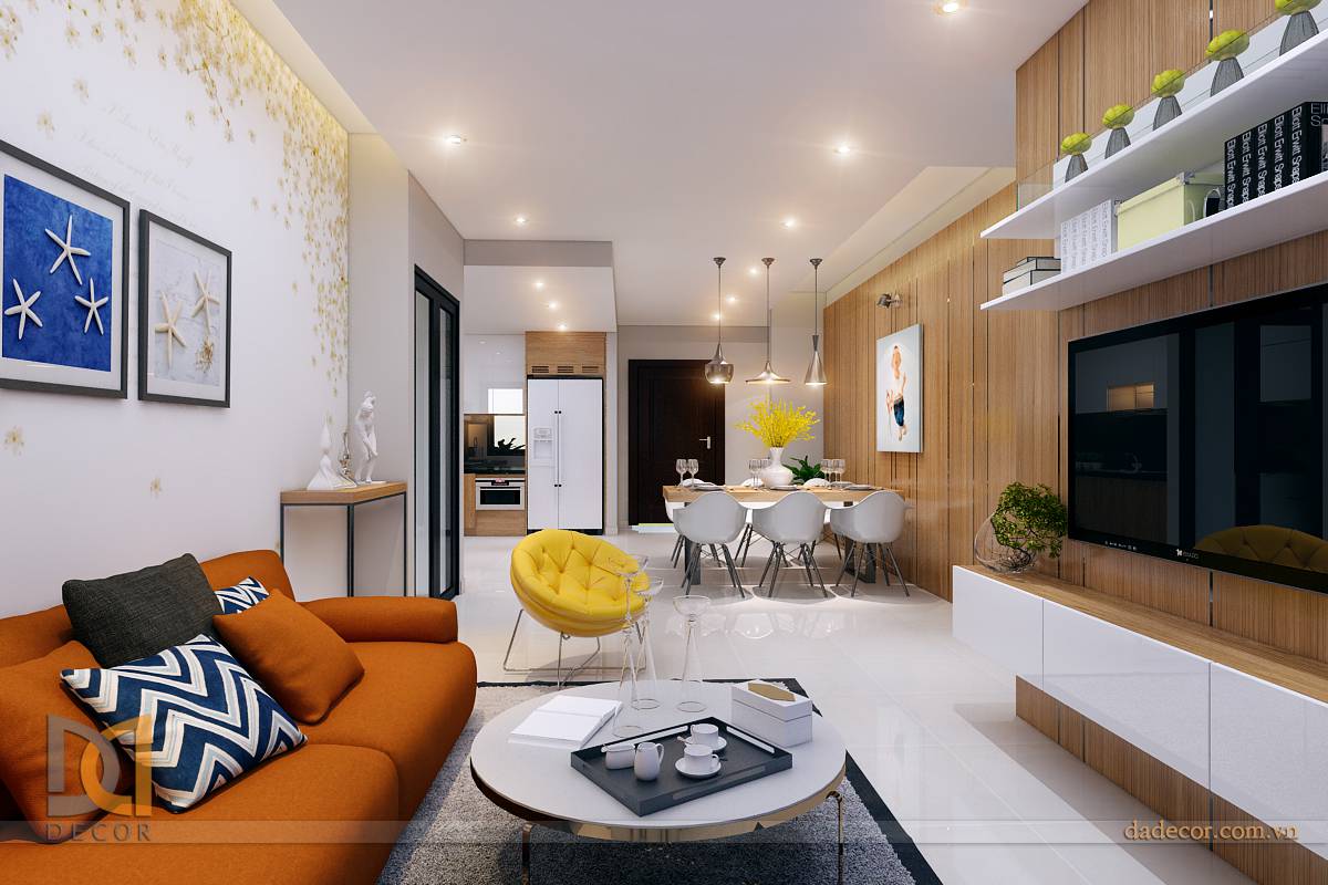 Thiết kế nội thất căn hộ L8 - Vinhomes